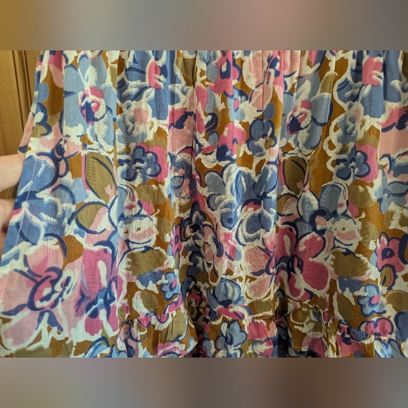 NWT Banjanan Iris Dress color Techni Floral Sudan - Picture 5 of 5